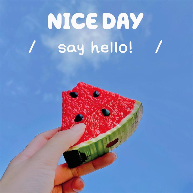 Funny watermelon for AirPods pro apple bluetooth headset cover 2/3/4 generation silicone protection soft case for