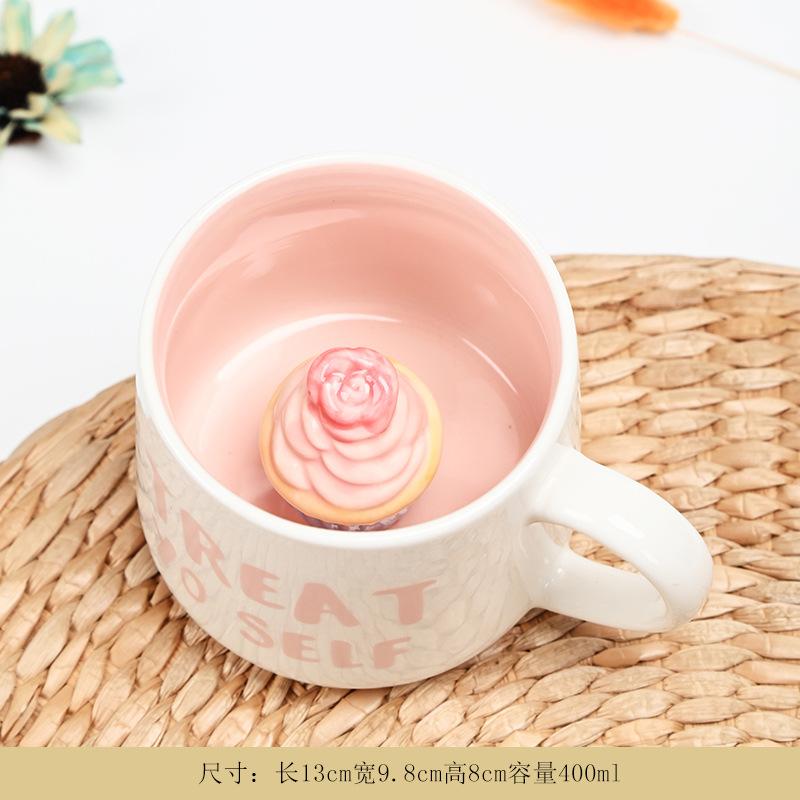 Creative Cute 3D Animals Shape Ceramic Mug Milk Coffee Cup with Handle for Gift Home Kitchen Drinkware Multishape Mugs