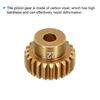 uxcell RC 48DP Hardened Aluminum Pinion Gears for 110112 RC Model Cars, 3.175mm Shaft, 20T21T22T23T24T, 5 Pieces