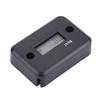 Digital Hour Meter Gauge Timer for Gasoline Engine Racing Motorcycle ATV Mower Black