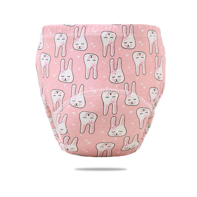 6-lagige wasserdichte, wiederverwendbare Baumwolle, Baby-Trainingshose, Säuglings-Shorts, Unterwäsche, Stoff, Babywindel, Windeln, Höschen, Windelwechsel