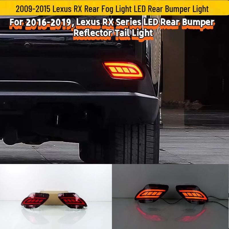 Rear Fog & Sequential Turn Signal Light for 2005-2015 Lexus RX