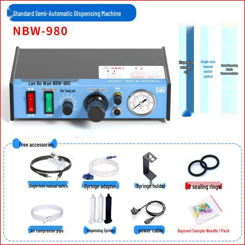 Automatic Potting & Drip Dispensing Machine with Manual Controller for UV Glue and Silicone