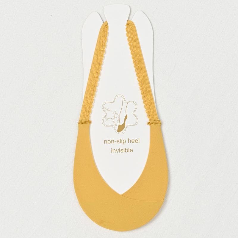 Invisible Non-slip Women's Ice Silk No-show Socks for High Heels