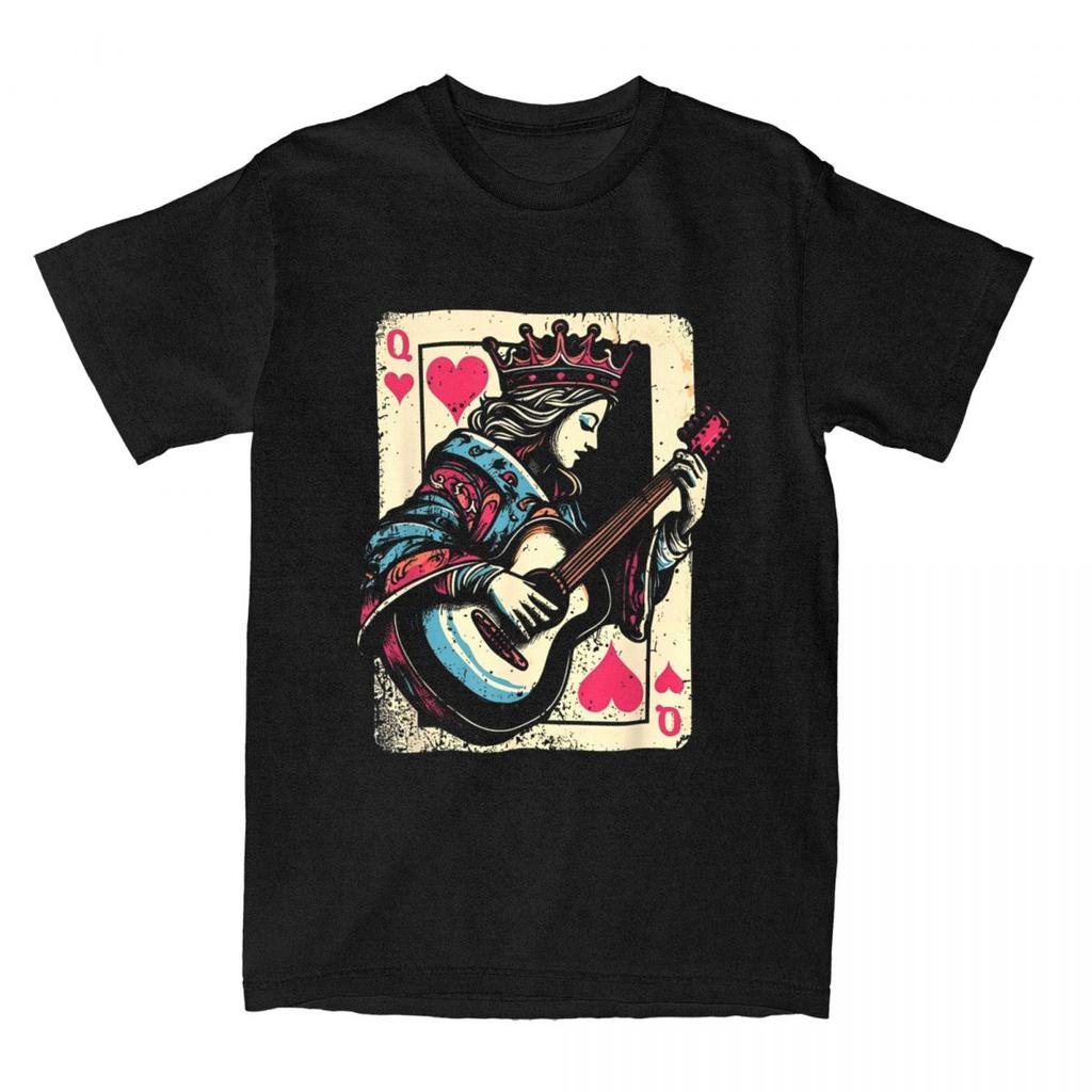 Queen Of Hearts Diamonds Club Spades Deck Of Cards Playing Cards Halloween Poker Unisex T Shirts Humor Tees TShirt Plus Size Tops