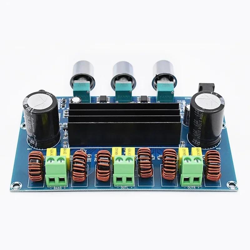 2*50W+100W Bluetooth 5.0 Dual TPA3116D2 Power Subwoofer Amplifier Board 2.1 Channel TPA3116 Audio Stereo Equalizer AUX Amp