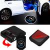 2pcs New model car door projector welcome light car logo light For Opel Adam Ampera Corsa Insignia Karl Rocks-e Astra New Energy