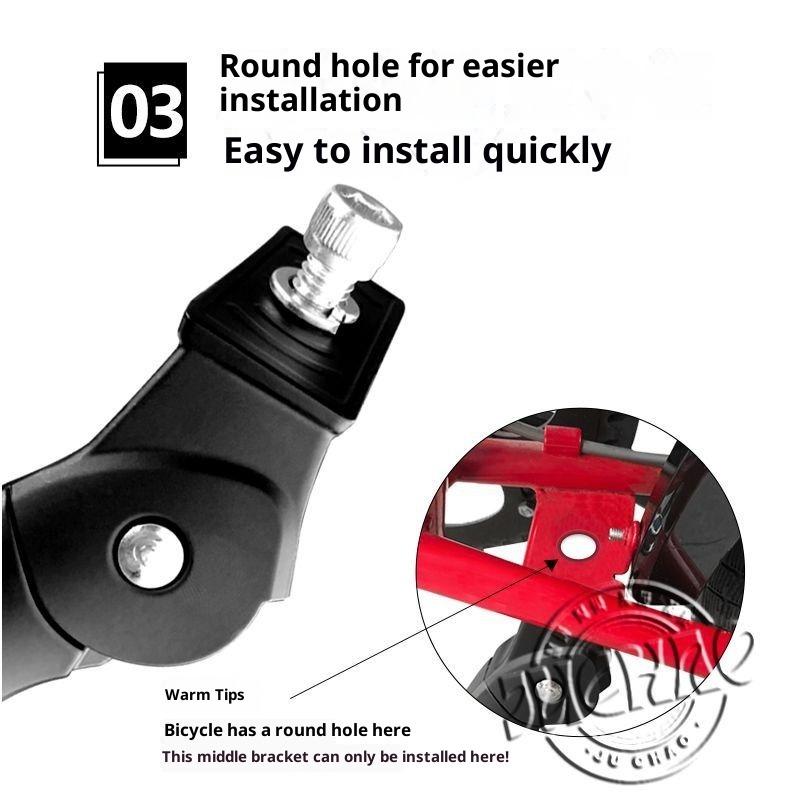 Bicycle Bracket Foot Support Mountain Bike Accessories Universal Accessories Tripod Bicycle Support Accessories Daquan Ladder