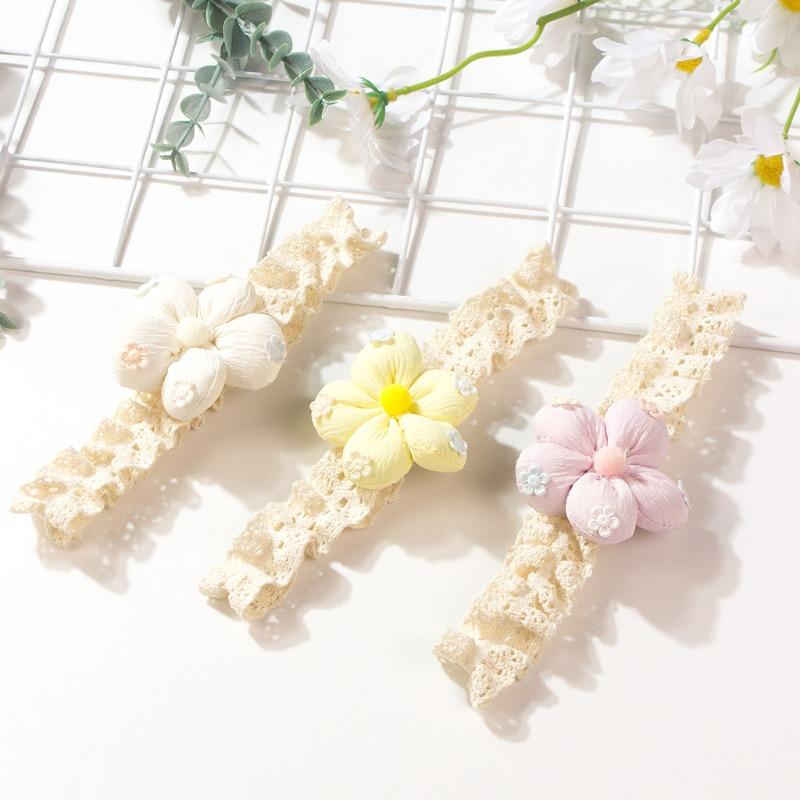 New Baby Headband, Cute Flower Children's Headscarf, Thin Soft Baby Hair Accessories