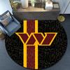 Redskins Football Club Design Round Rug for Livingroom,Bedroom, Palyroom, Chair Rug, Area rug, Circle Carpet, Large Size Fan Christmas gift