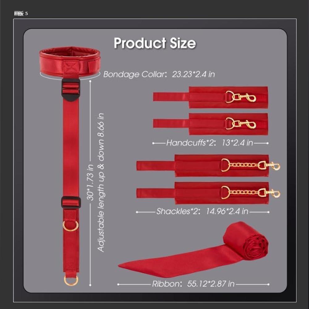 Sex Toys for Women Flirting Adjustable Erotic Handcuffs Neck Ankle Bondage Harness Open  Adult Couple Slave Restraints