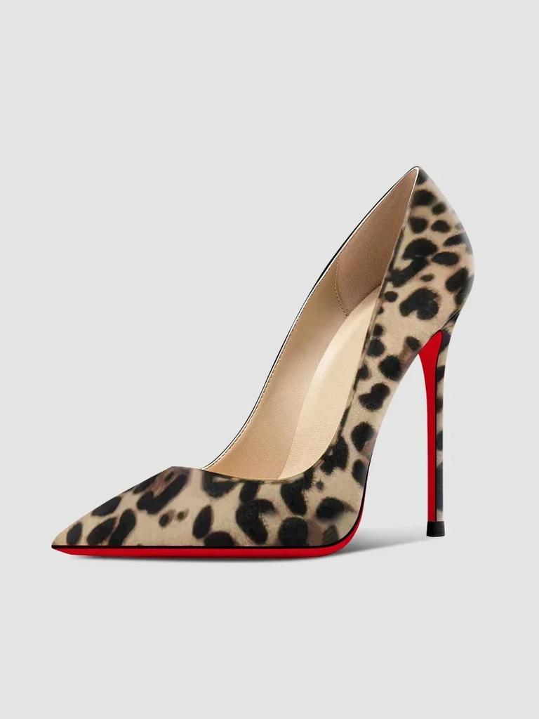 Fashion Customized Color Summer New 12cm Black Super High Heels for Women and Men, Slim Heels, Oversized, Sexy Pointed Single Shoes