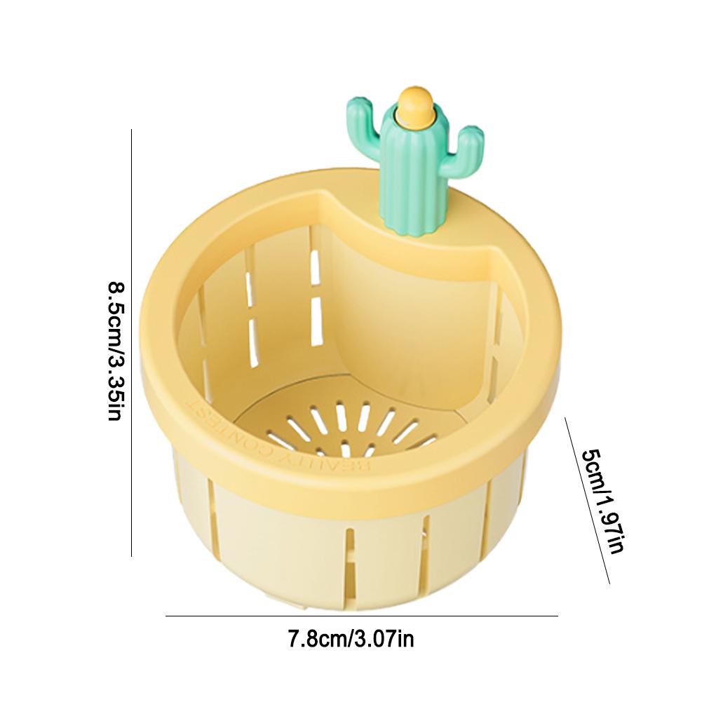 Plastic Fruit Drain Basket with Lid Fruit Vegetable Washing Bowl Foldable Handle Colander Multifunctional Refrigerator Crisper