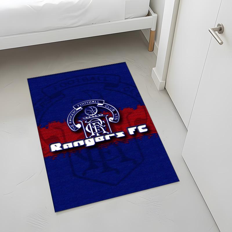 Rangers Football Club (14) Rug Suitable For Living Rooms Bedrooms Computer Rooms Dining Areas And Placement Under Tables And Chairs Also An Ideal Choi
