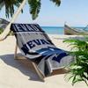 Nevada Wolf Pack Print Beach Towel, Large Soft Quick Dry Towel for Beach Camping Swimming