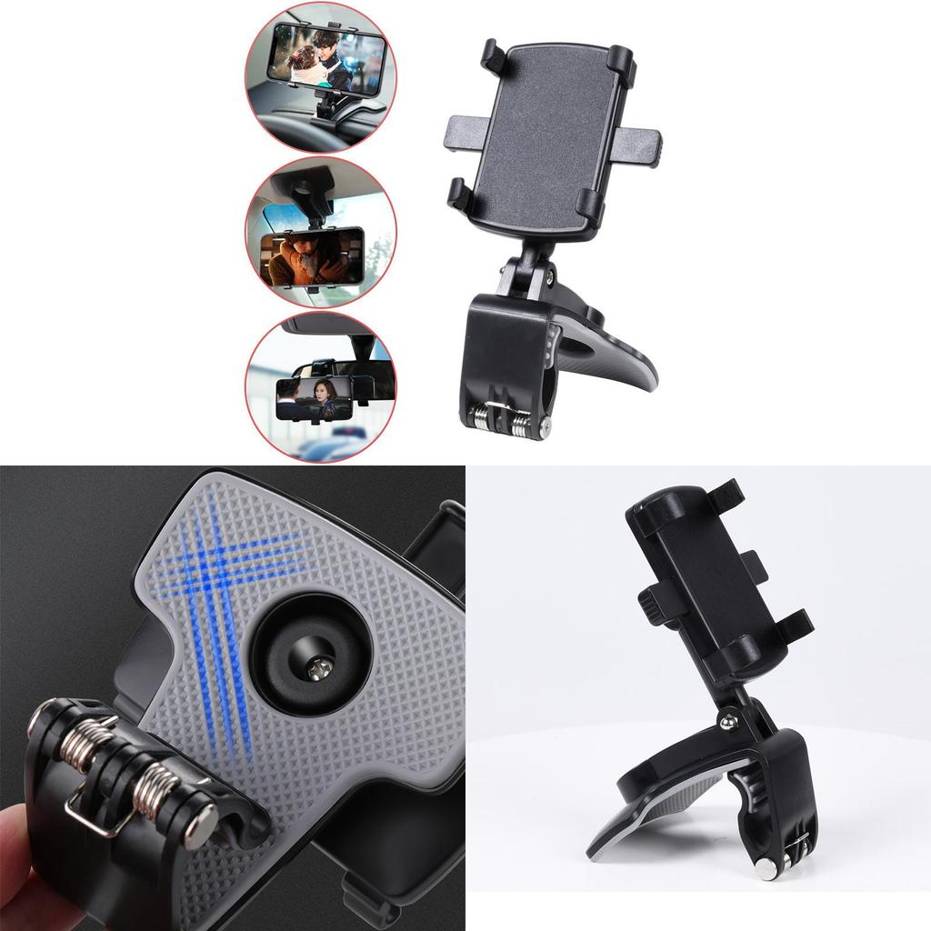Hochleistungs-Handyhalterung für Auto für Armaturenbrett und Rückspiegel mit rutschfester Basis