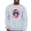 Disney Mens Love Together Mickey & Minnie Mouse Sweatshirt