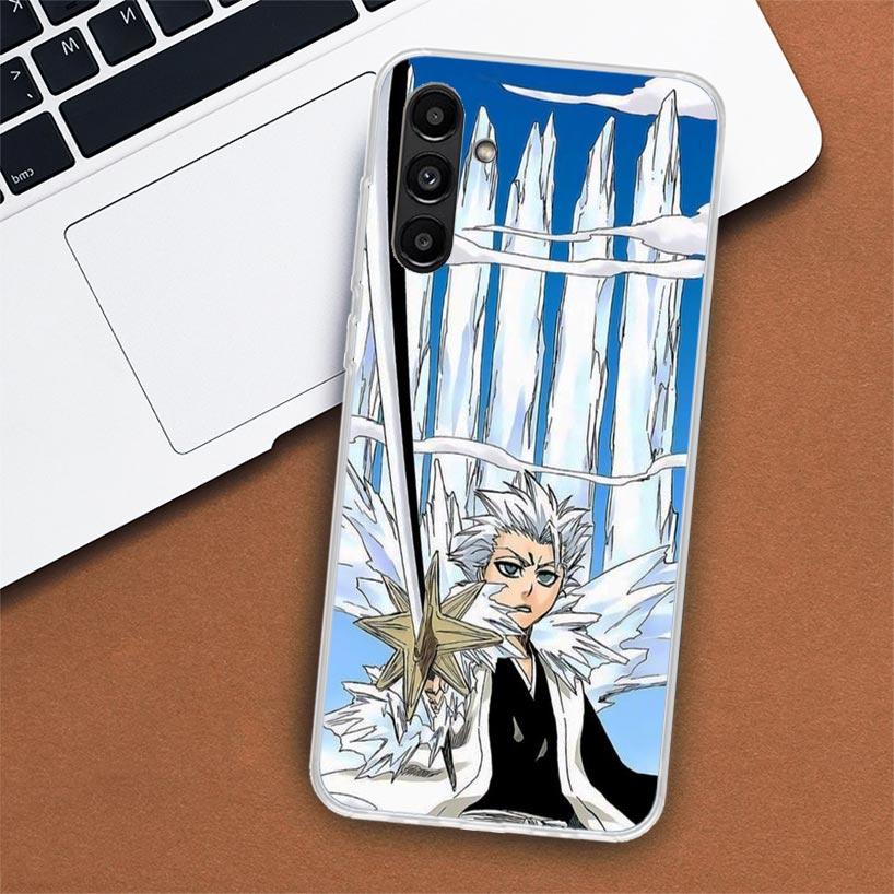 Bleach Hitsugaya Toushirou Phone Case For Samsung Galaxy A02S A12 A22 A32 A42 A52 A72 A51 A50S A71 A41 A31 A21S A70S A40 A30S A2