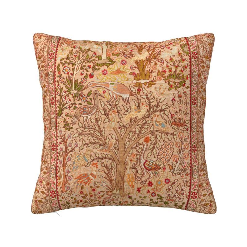 

Antique Silk Persian Carpet Cushion Cover Bohemian Turkish Ethnic Kilim Soft Cute Pillow Cases Home Decoration 30x30cm 12x12in