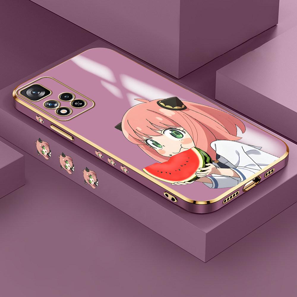 For Redmi Note 13 Pro 12 Pro 12S 11 Pro 11S 10S OPPO A38 A77s A96 Realme C33 C65 OnePlus Soft TPU Full Lens Protect Cute Girl Shockproof Case