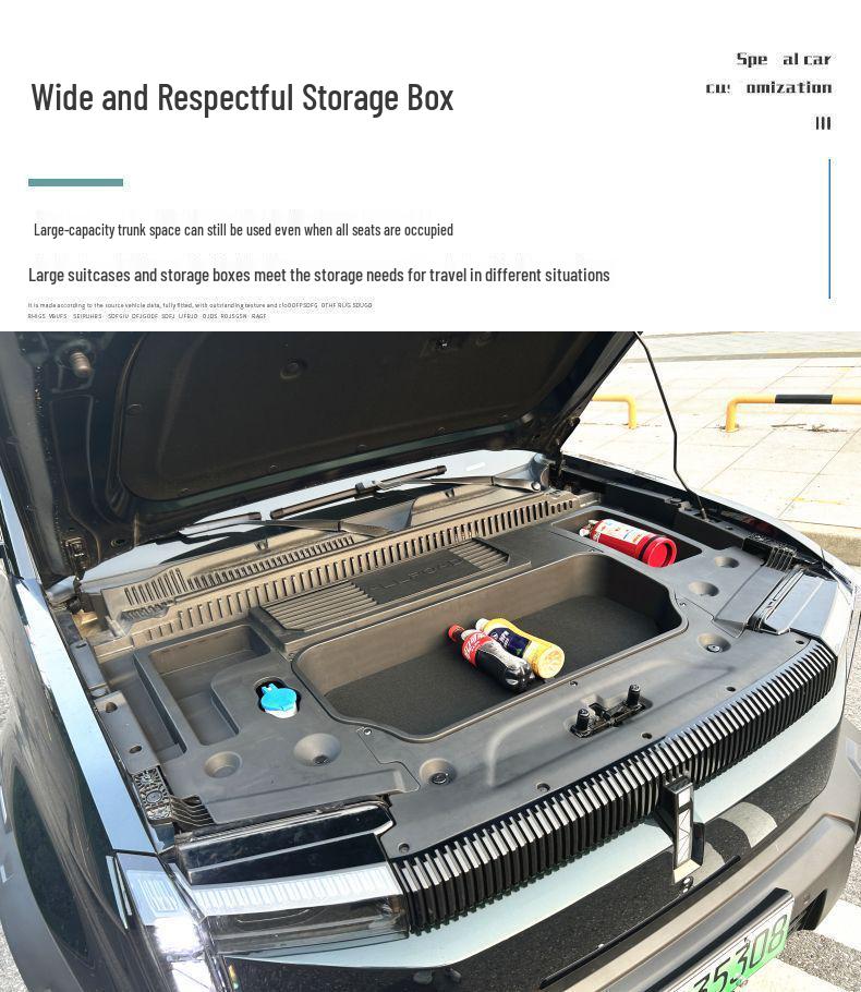 Chery iCAR 03 Front Trunk Storage Box for Engine Bay