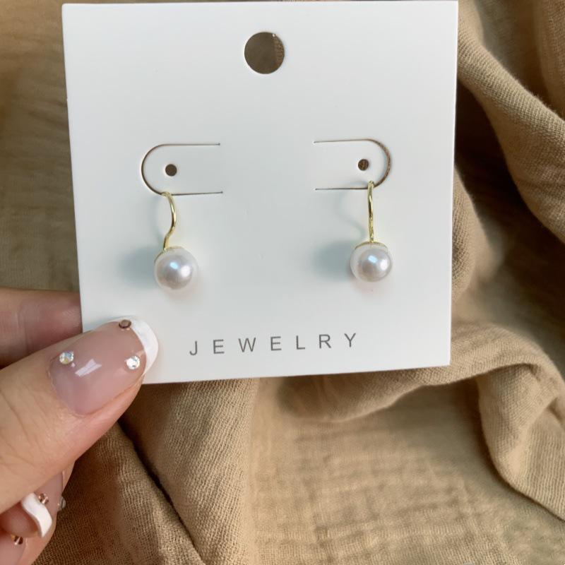 Korean-Style Painless Pearl Ear Clips - No Piercing, Sweet & Versatile for Women