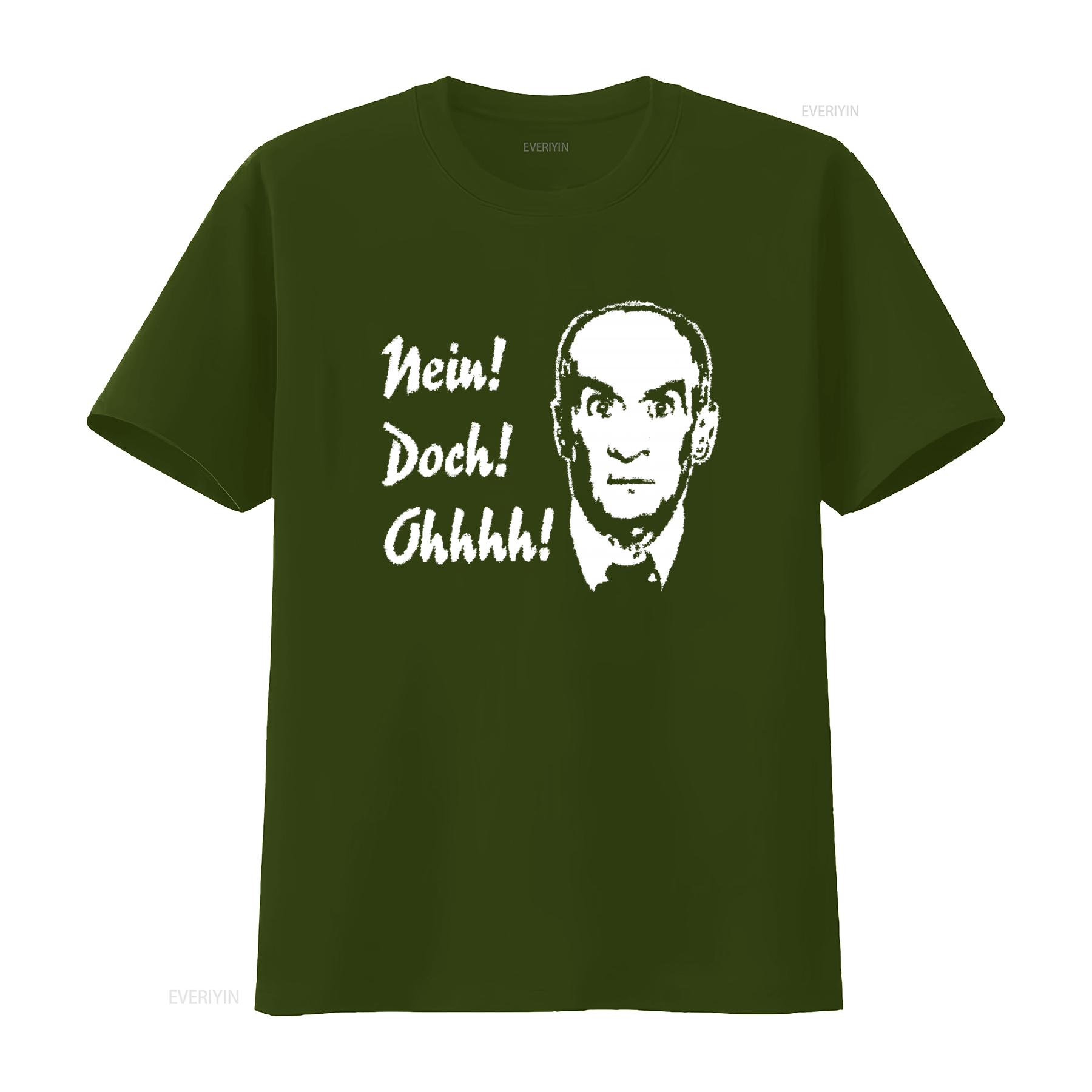 Louis de Funes T-Shirt Größe M mit Lustigem Print Nein Doch Ohhhh vintage Gewaschen Vielseitig Atmungsaktiv streetwear Grafik 3XL