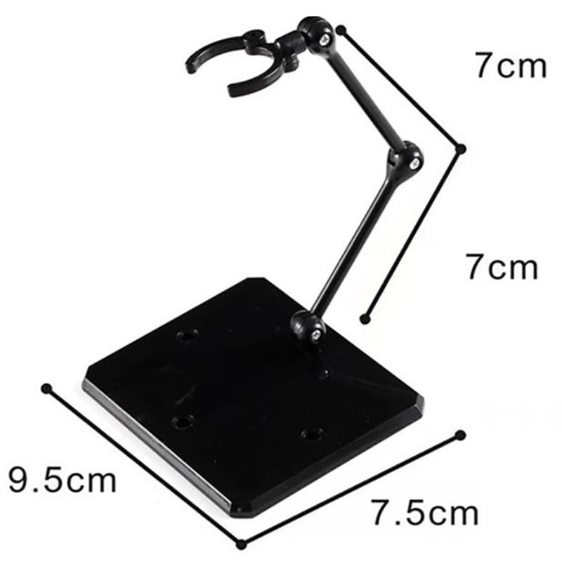 

Clear Action Figure Stand,Assembly Action Figure Display Holder Base Doll Model Support Stand чорний