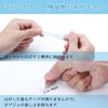 Airmall Compatible Tepra Tape 9mm 12mm 18mm White Compatible with King Jim Tepra Main Units King Jim SS9K SS12K SS18K White Text Length 8m Compatible
