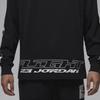 Jordan MVP Comfortable Skin-Friendly Soft Long Sleeve T-Shirt Men Tops Black Sail-White FZ1972010