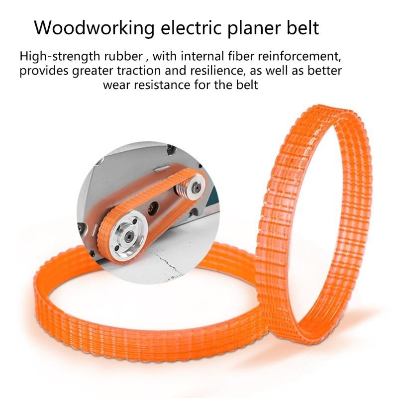 Kunststoff-Antriebsriemen für 1900B Hobel Elektrowerkzeug Riemen 248 mm Außenlänge Hitzebeständig und Rissfest