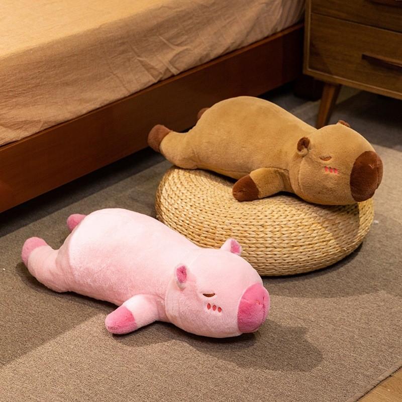 Cartoon Adorable Capybara Plush Toy Cuddly Bedtime Companion Girls Gift Birthday