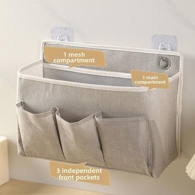 Space Organizer Wall-Mounted Storage Bag Large Pockets Large Capacity Hanging Storage Organizer Waterproof Foldable