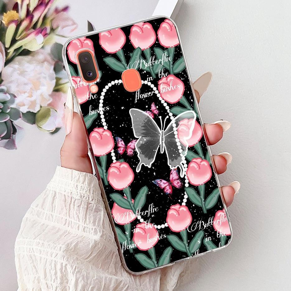 For Samsung Galaxy A20e Case SM-A202F Popular Fashion Painted Cover Soft Silicone Phone Case For Samsung A20e A202F Fundas Coque