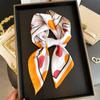 70Cm Red Dot Printed Scarf Women's Spring and Summer Polyester Fiber Scarf Fashion Versatile Clothes Bag Accessories Scarfs