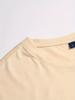 Summer Casual Loose Size 100% Cotton Black Print Round Neck Short Sleeve Classic Simplicity Men's T-shirts