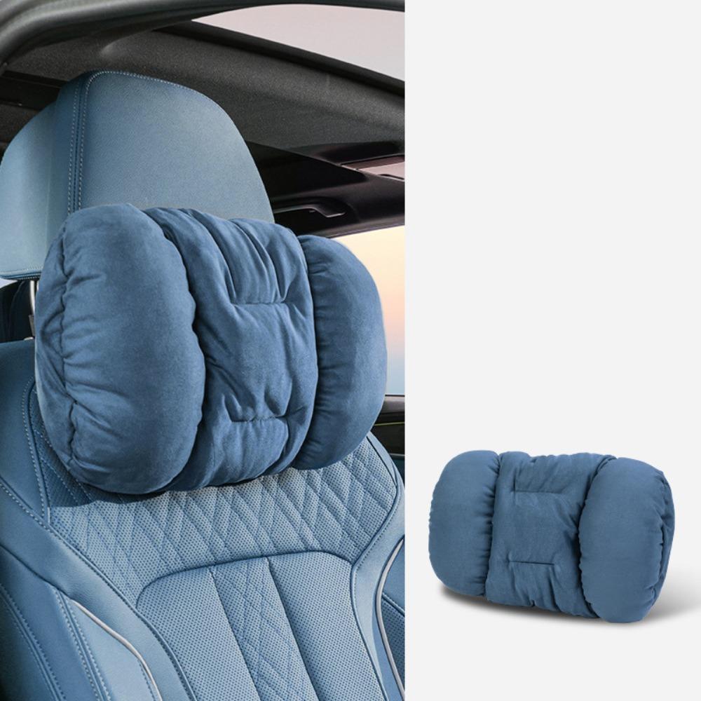 Universal Winter Plush Car Headrest Comfort Lumbar Pillow Support Car Seat Neck Rest Pillow  Rest