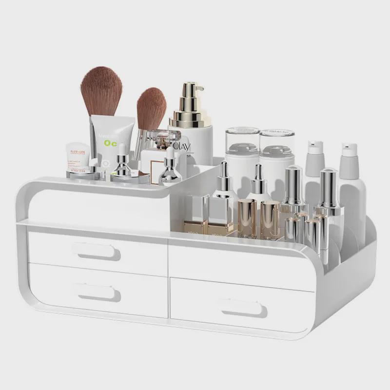 Riyuexingchen Drawer-Style Cosmetic Organizer for Desktop and Skincare Storage