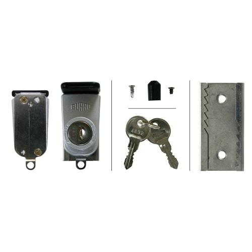 Guard Lock Sash Window Auxiliary Lock, Window/Burglar Lock, Type S (Silver)
