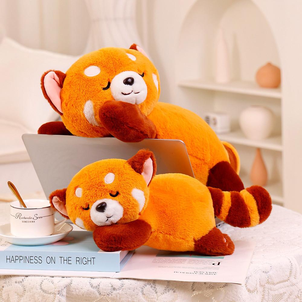 Plush Raccoon Toy Cartoon Stuffed Animal Doll Children Bedroom Decor Kids Gift