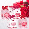 12x Valentine’S Day Treat Boxes Cookie Small Container Goodie Box Party Favors for