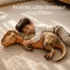 Soft Texture Dinosaur Plush Pillow 3D Design Stuffed Dinosaur Dinosaur Plush Doll  Home Decor