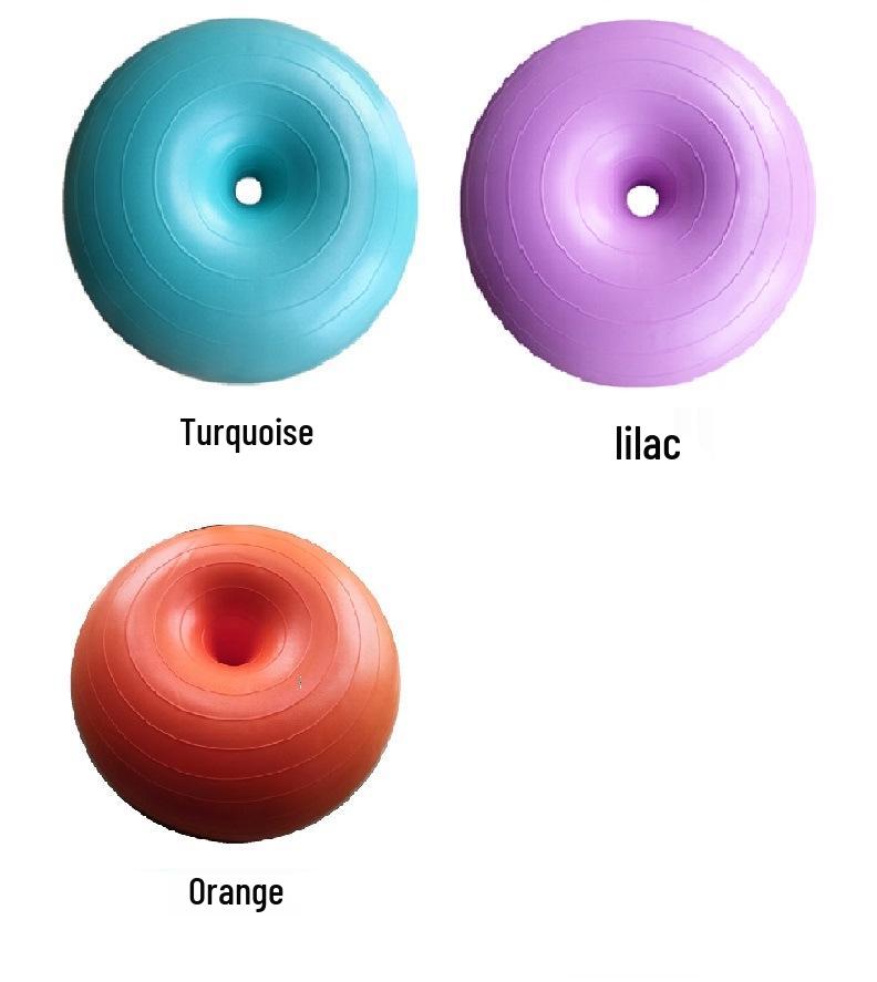 Frosted Anti-Burst Yoga Ball - Thickened Matte Exercise & Fitness Ball
