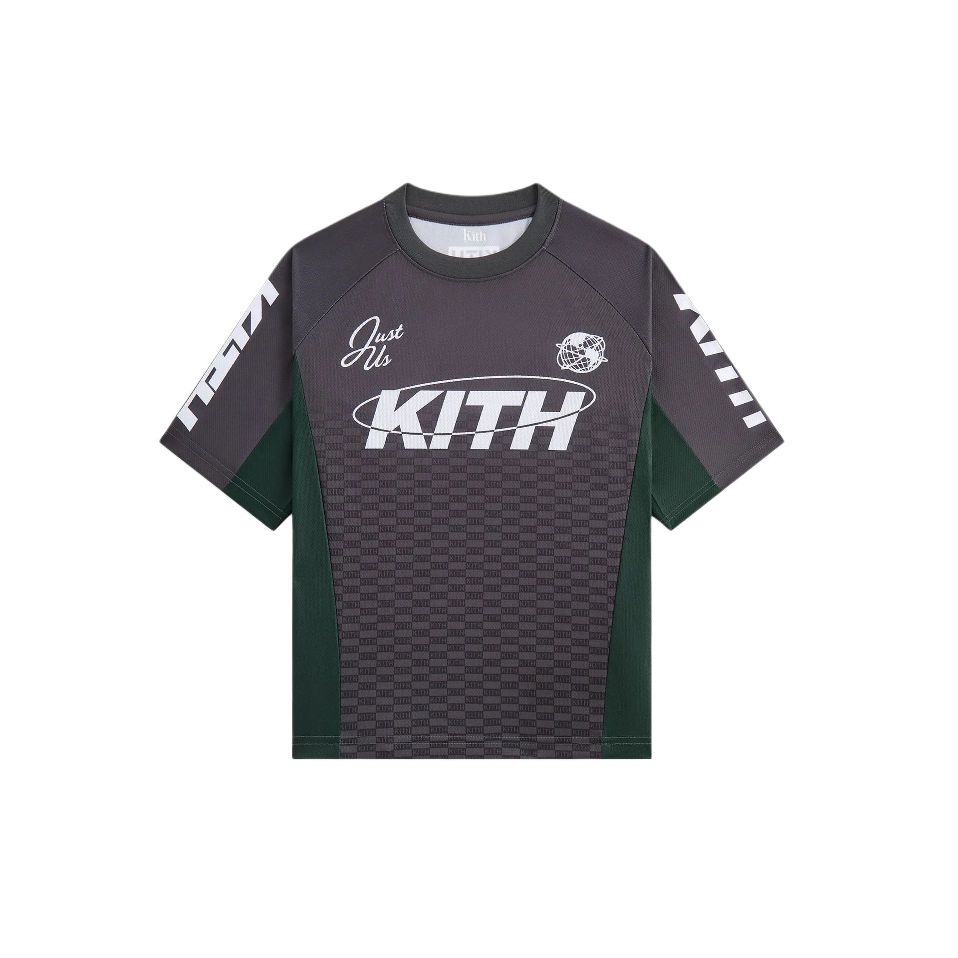 KITHT Moto Raglan Bishop Comfortable Loose Round Neck Pullover Short Sleeve Kids tops KHK030986-001 XS