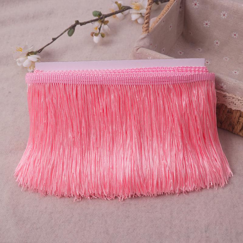 Polyester Fringe Tassel Trim (10-20cm) for Stage Costumes, Curtains, Carpets, and Lace Decorations