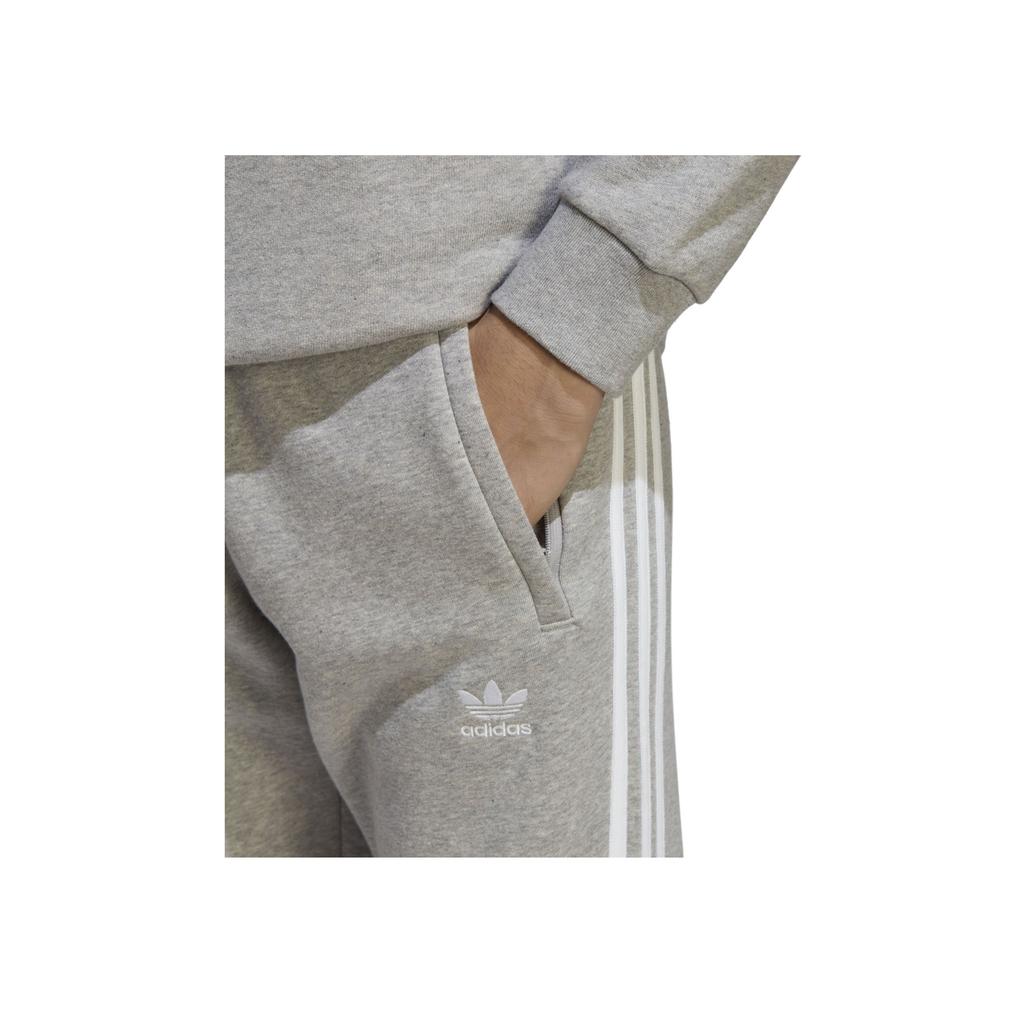 adidas Originals Trefoil Logo Print Pullover Sweatshirt Men Tops Grey IA4857