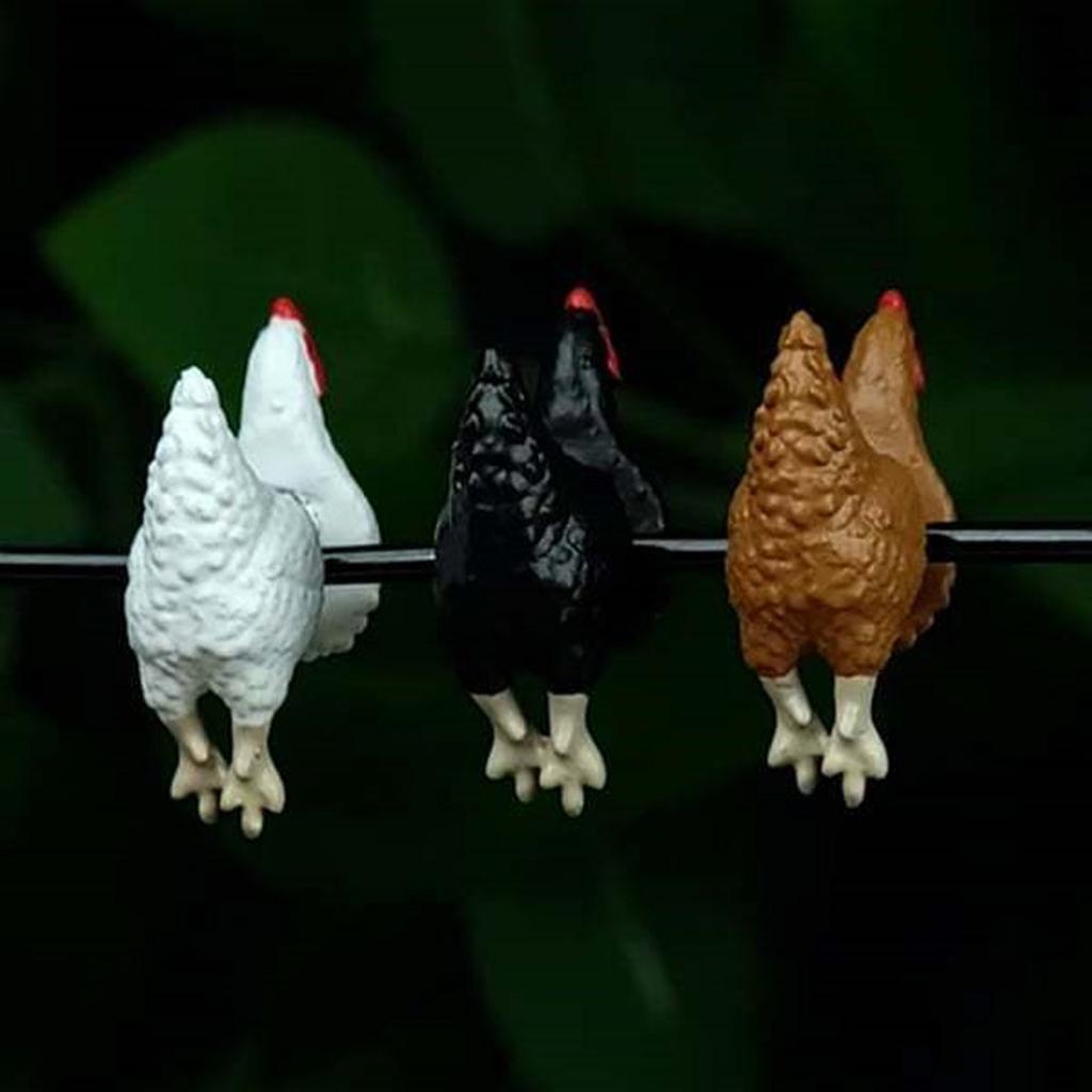 Söta tecknade kycklingörhängen Lätta örhängen i legering för vardagsbruk och presenter