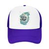 Laika Dog Sputnik Space Dog Space Travel USSR CCCP Mesh Baseball Cap Unisex HipHop Sun Hats  Hat Breathable Summer Trucker Caps
