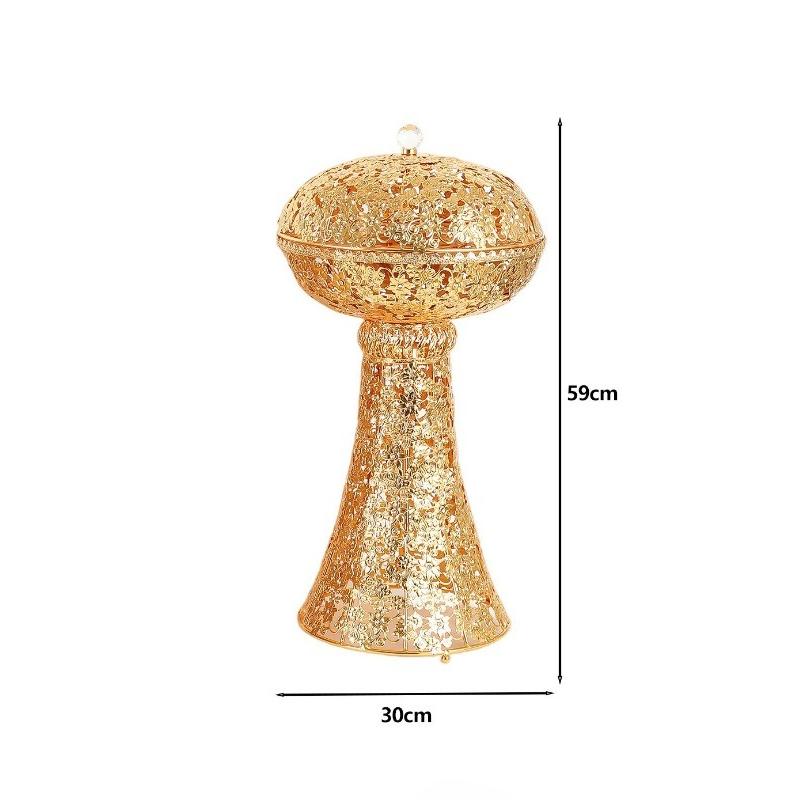 Luxury Incense Burner Creative Retro Living Room Censer Home Decorative Fragrance Bedroom Decor Aromatic Diffuser Ornament