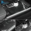 Carbon Fiber Style Interior Sticker for BMW G11 G12 Series 7 2016-2022 Center Console Anti Scratch Film